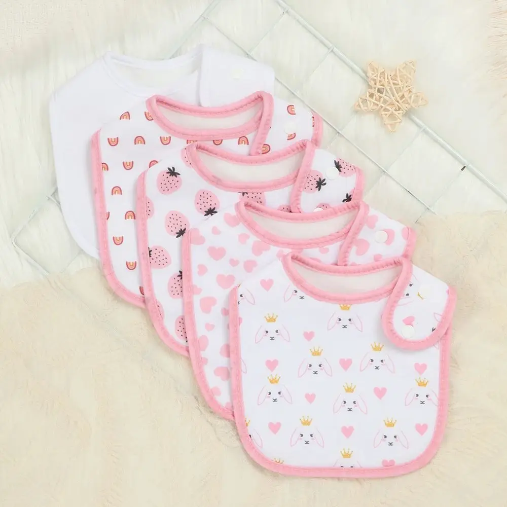 5 шт. мягких детских нагрудников для девочек, особо впитывающий нагрудник для младенцев, для прорезывания зубов, выделения слюны и кормления (с милым цветочным принтом)
5 шт. мягких детских нагрудников для девочек, особо впитывающий нагрудник для младенцев, для прорезывания зубов, выделения слюны и кормления (с милым цветочным принтом)