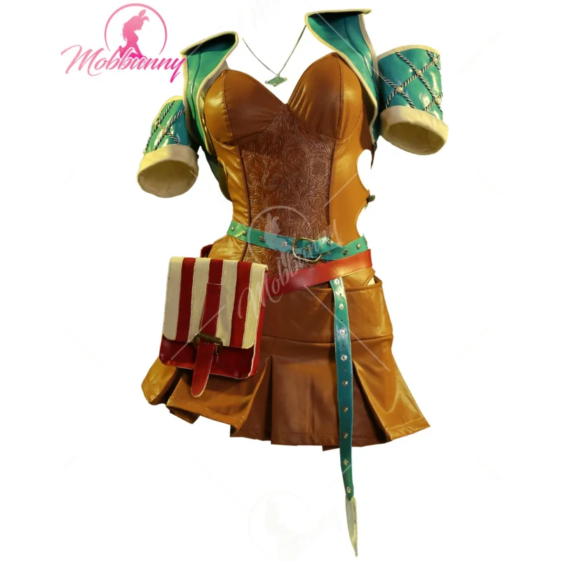 Mobbunny Women Sexy Lingerie Game Cosplay Costume Outfit High Sitt Bodysuit and Skirt Coat with Gloves Belt Bag Necklace
Mobbunny Women Sexy Lingerie Game Cosplay Costume Outfit High Sitt Bodysuit and Skirt Coat with Gloves Belt Bag Necklace