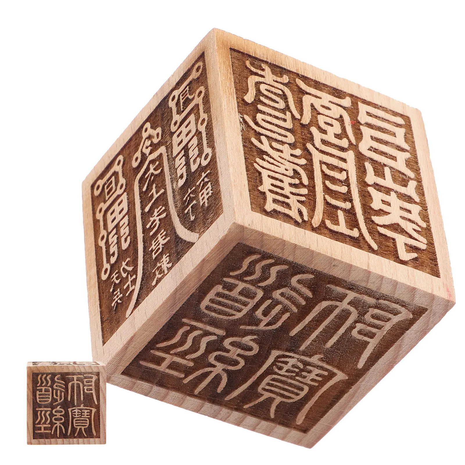 Peach Wood Six-sided Seal Buddha Stamp Tabletop Chinese Desktop Exquisite Pattern Sturdy Vintage Compact Wooden Craft DIY
Peach Wood Six-sided Seal Buddha Stamp Tabletop Chinese Desktop Exquisite Pattern Sturdy Vintage Compact Wooden Craft DIY