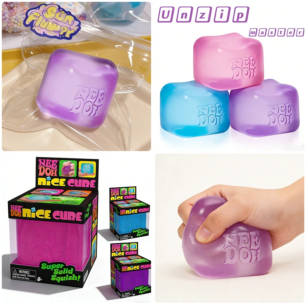 Сенсорный куб Schylling Needoh Nice Cube: антистресс-игрушка для снятия тревоги и концентрации внимания, для людей с СДВГ
Сенсорный куб Schylling Needoh Nice Cube: антистресс-игрушка для снятия тревоги и концентрации внимания, для людей с СДВГ