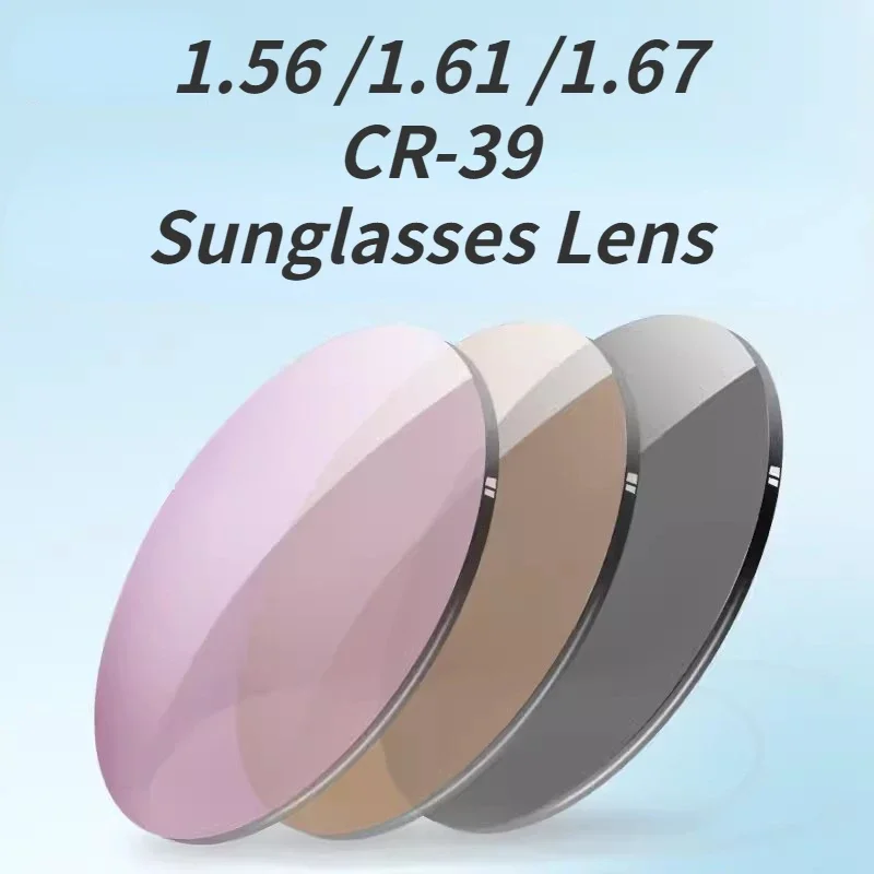 Sunglasses Lens 1.56 1.61 1.67 Myopia Prescription CR-39 Resin Aspheric Glasses Lenses UV400
Sunglasses Lens 1.56 1.61 1.67 Myopia Prescription CR-39 Resin Aspheric Glasses Lenses UV400