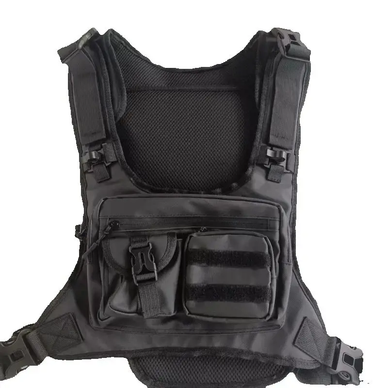 Tactical Chest Pack Cycling Bag Outdoor tactical chest bag, multifunctional vest, multi pocket sports running vest, cycling bag
Tactical Chest Pack Cycling Bag Outdoor tactical chest bag, multifunctional vest, multi pocket sports running vest, cycling bag