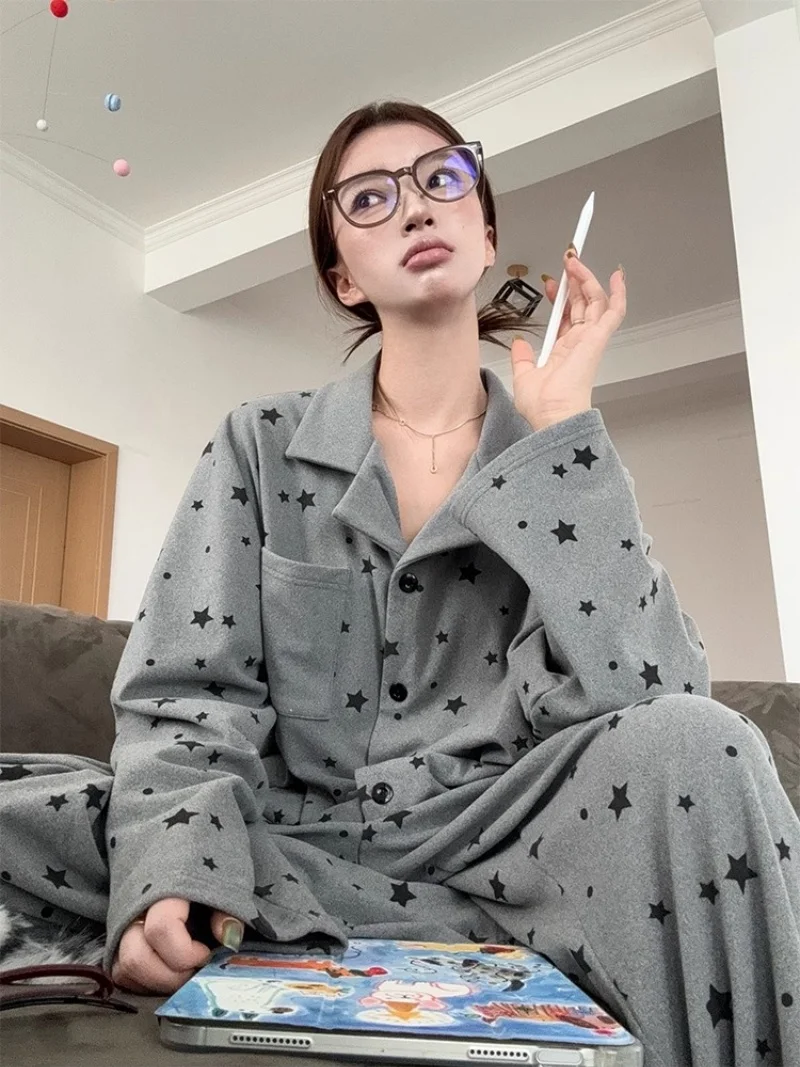 Pajama Cotton Sets Women Autumn Modal Minimalist Style Festive Gifting Sleep Set Wrinkle Free Fabric V Neck Long Sleeve Knee Ins
Pajama Cotton Sets Women Autumn Modal Minimalist Style Festive Gifting Sleep Set Wrinkle Free Fabric V Neck Long Sleeve Knee Ins