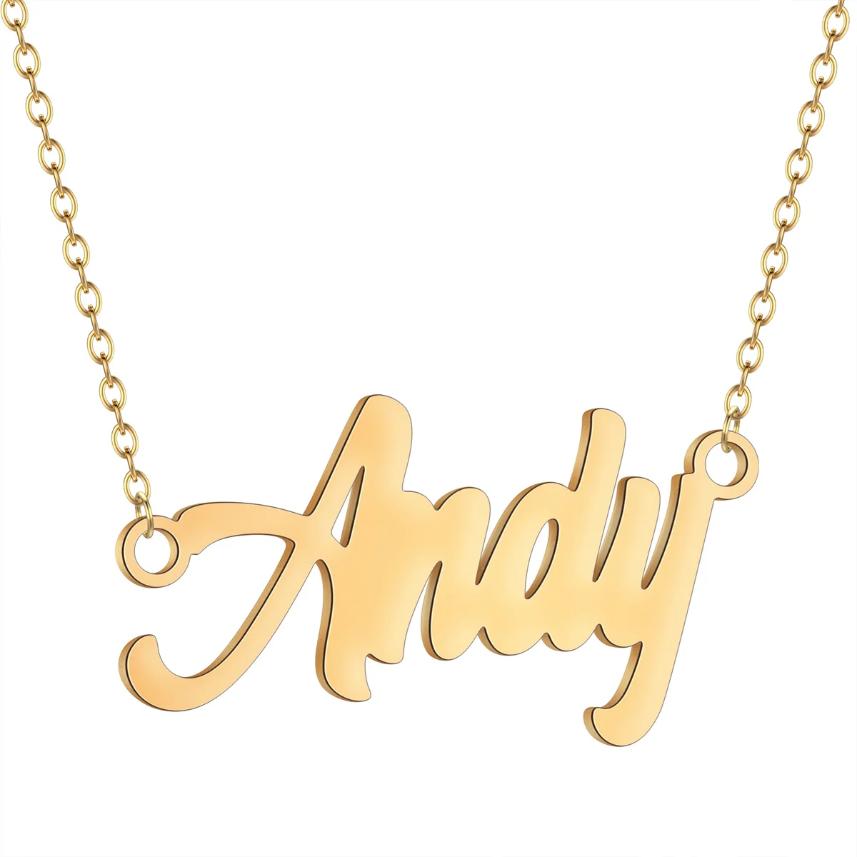 Custom Name Necklace Personalized Golden Choker Stainless Steel Couple's Necklace For Women Man Customized Jewelry Weddings Gift
Custom Name Necklace Personalized Golden Choker Stainless Steel Couple's Necklace For Women Man Customized Jewelry Weddings Gift