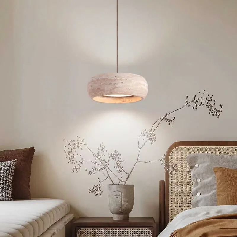Minimalist bedroom pendant light LED pendant light yellow cave stone Wabi Sabi style bedside light retro cream lighting fixture
Minimalist bedroom pendant light LED pendant light yellow cave stone Wabi Sabi style bedside light retro cream lighting fixture