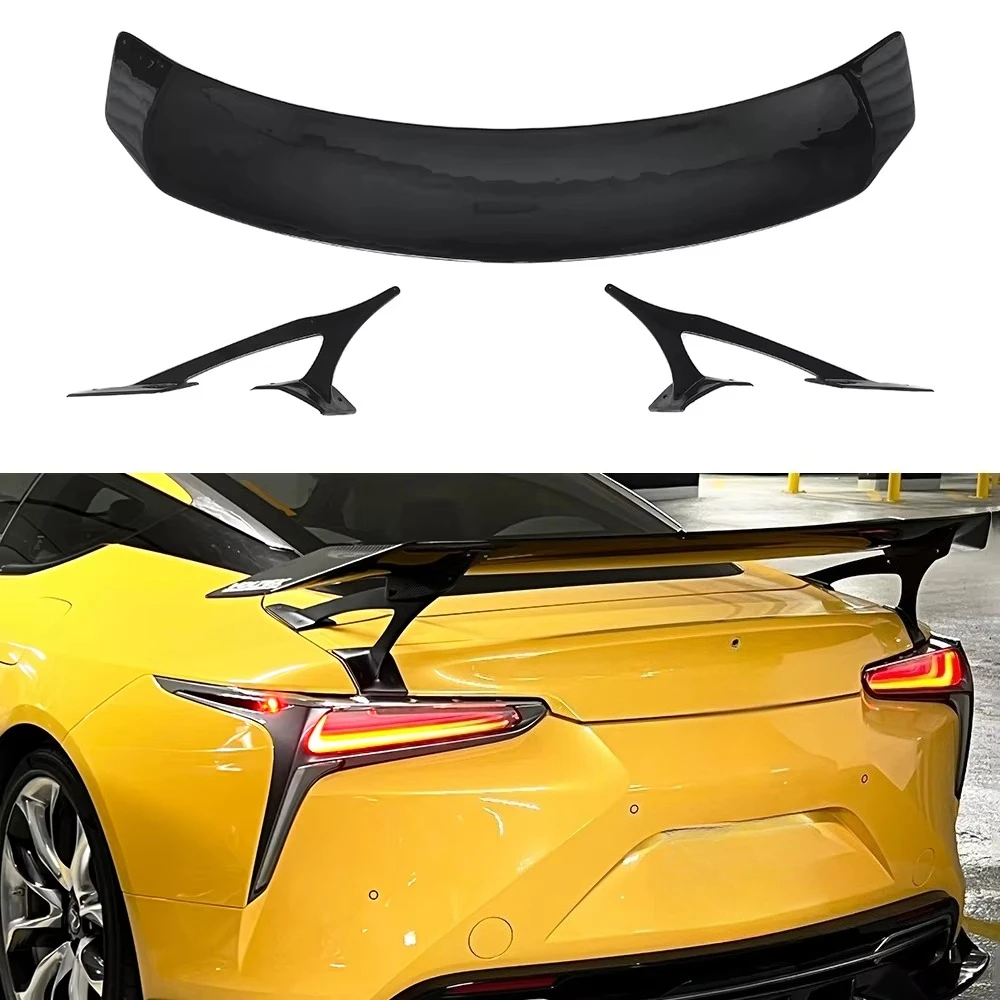 Gloss Black Dry Carbon Fiber VT Style Rear Wing for Lexus LC500 LC500H Rear Trunk Wing
Gloss Black Dry Carbon Fiber VT Style Rear Wing for Lexus LC500 LC500H Rear Trunk Wing