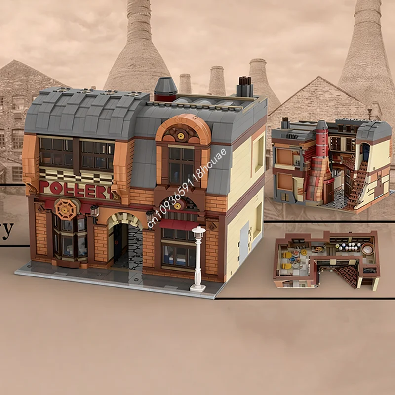 3626pcs MOC The Pottery Modular Building Model blocks Brick DIY Assemble toys Kids Birthday idea Christmas gifts
3626pcs MOC The Pottery Modular Building Model blocks Brick DIY Assemble toys Kids Birthday idea Christmas gifts