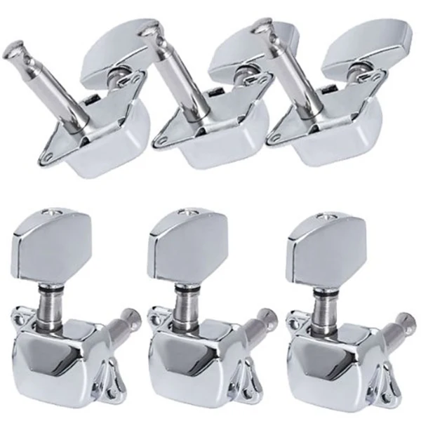 6pcs Guitar Heads Semiclosed Tuner Pegs String Hardware Chrome Plated Steel Acoustic Accessories
6pcs Guitar Heads Semiclosed Tuner Pegs String Hardware Chrome Plated Steel Acoustic Accessories