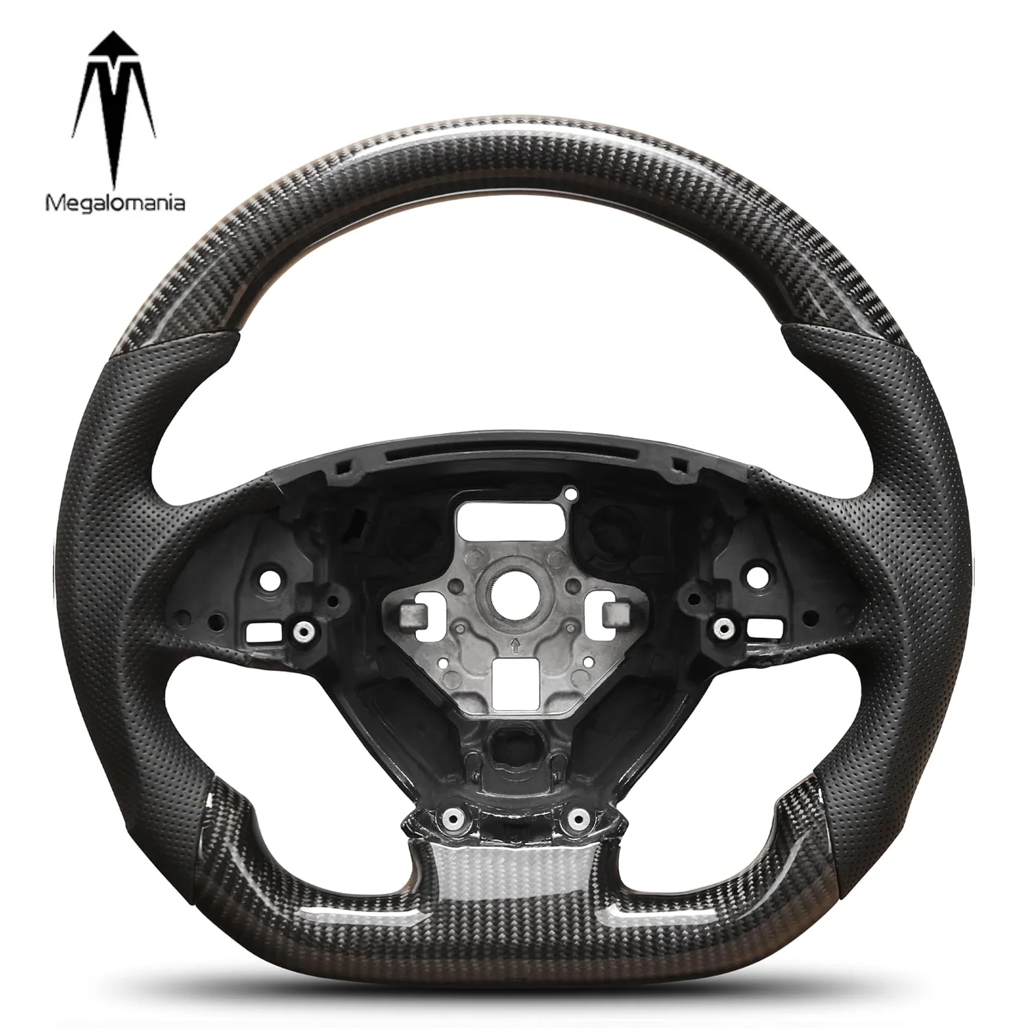 Carbon Fiber Steering Wheel for Chevrolet Corvette C6 C7 Nappa Perforated Leather D-shaped Flat-bottom Steering Wheel
Carbon Fiber Steering Wheel for Chevrolet Corvette C6 C7 Nappa Perforated Leather D-shaped Flat-bottom Steering Wheel