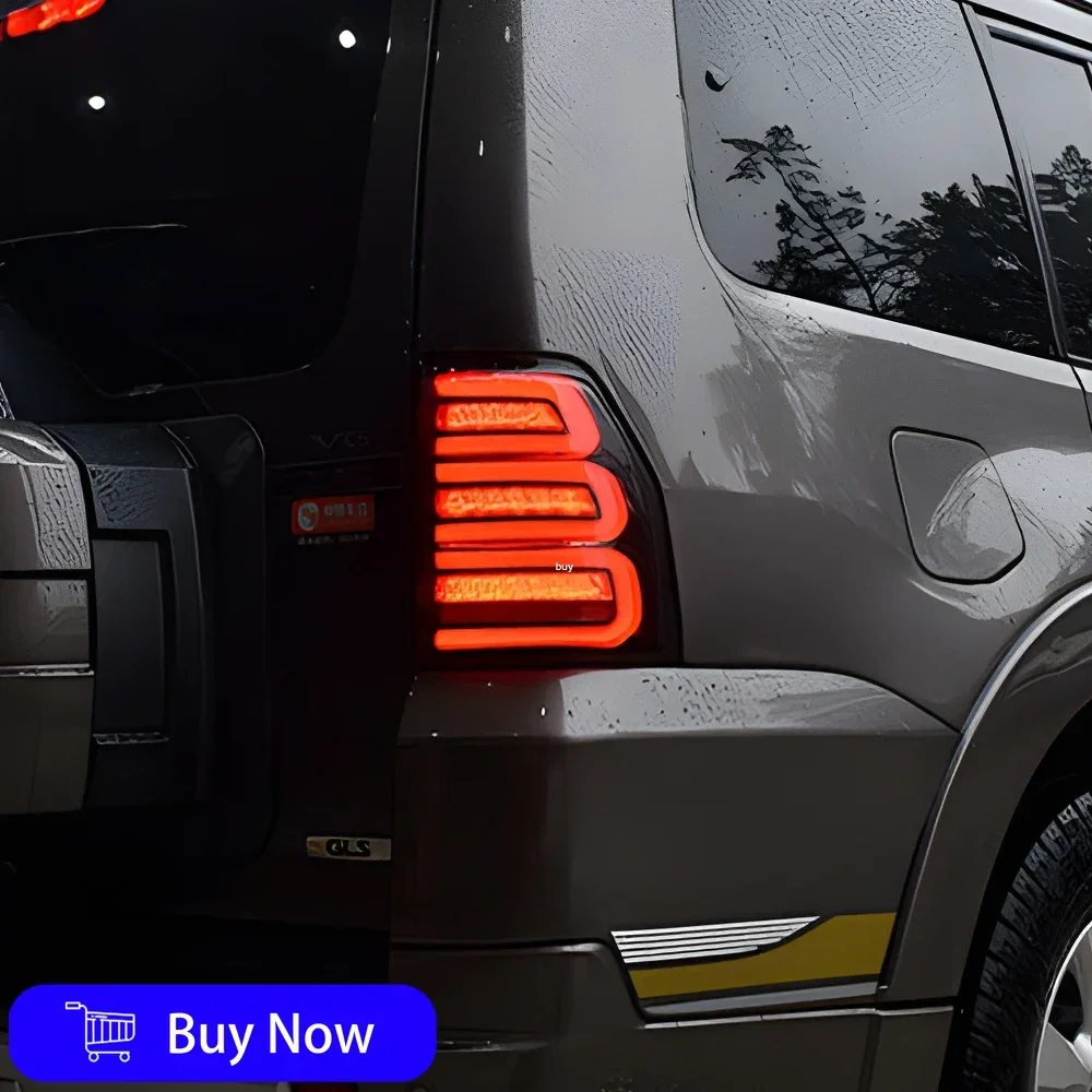 Для Mitsubishi Pajero V93 V97 2006-2020 автомобильные задние фонари в сборе, обновленный светодиодный светильник 2021, стильный динамический мигающий задний фонарь, аксессуары 
Для Mitsubishi Pajero V93 V97 2006-2020 автомобильные задние фонари в сборе, обновленный светодиодный светильник 2021, стильный динамический мигающий задний фонарь, аксессуары