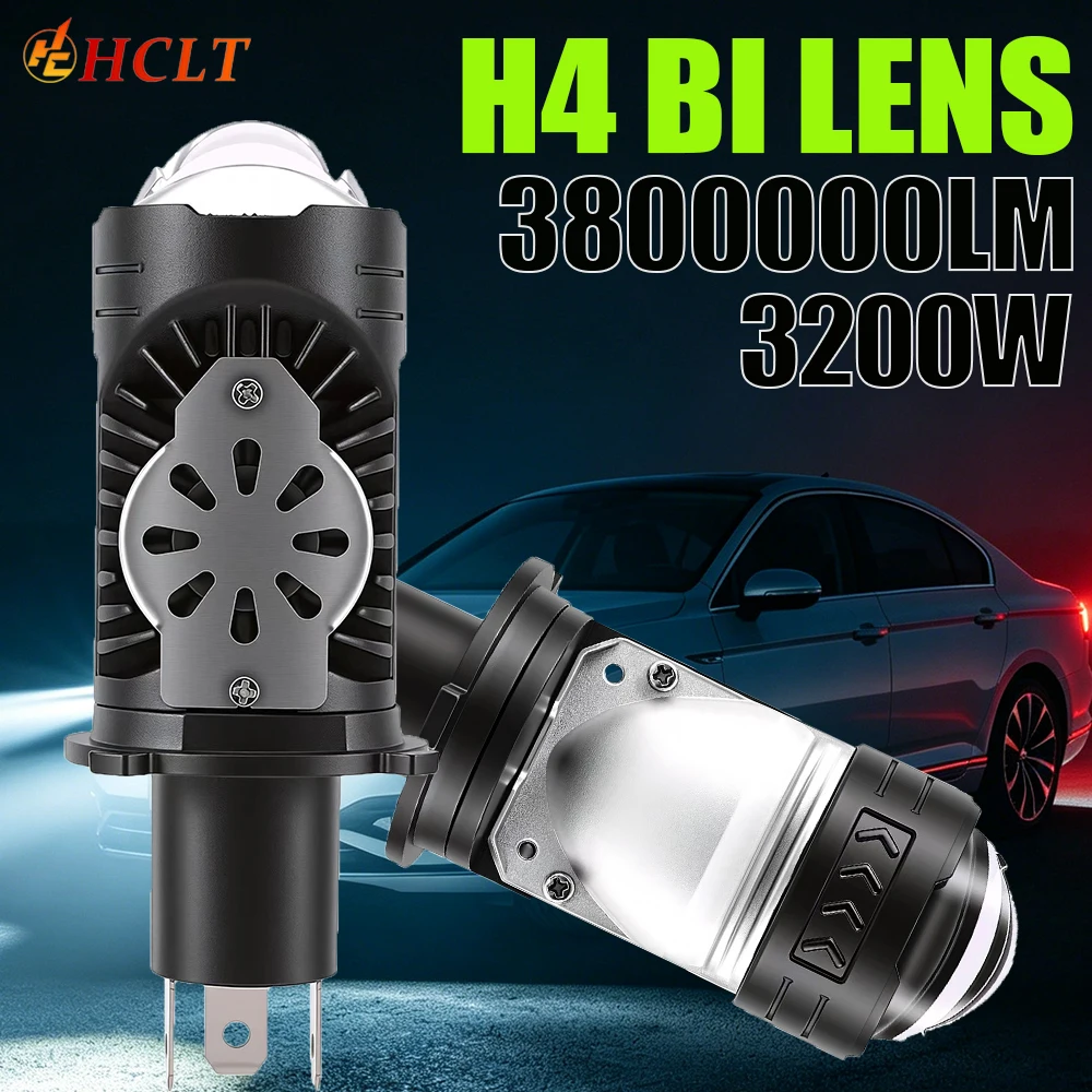 H4 LED Projector Headlights Powerful Canbus High Low Beam Motorcycle Car Bi Led Lens Headlamp Spotlight UPGRADE Automotive Bulbs
H4 LED Projector Headlights Powerful Canbus High Low Beam Motorcycle Car Bi Led Lens Headlamp Spotlight UPGRADE Automotive Bulbs