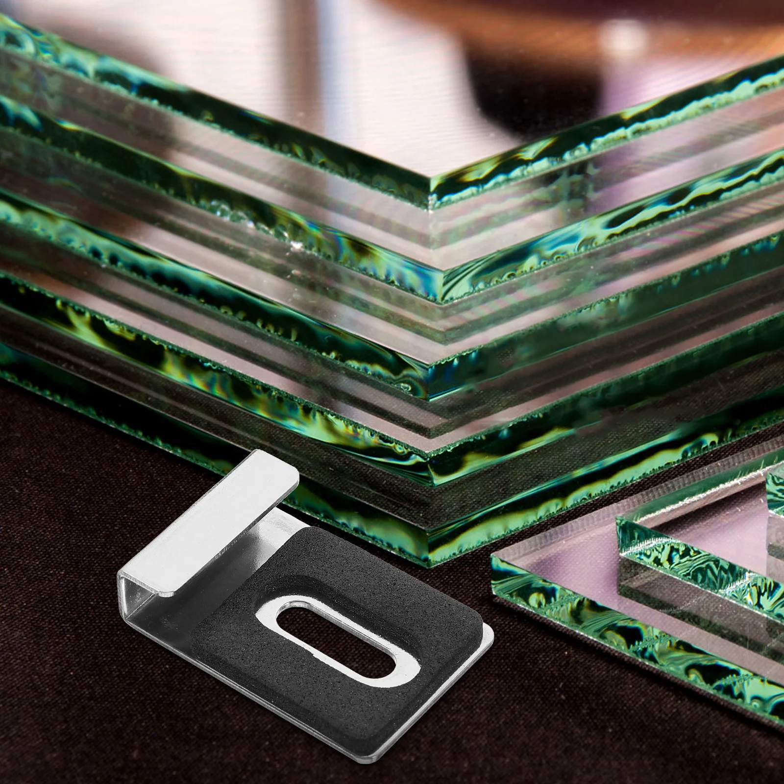 4pcs Stainless Steel Mirror Clips Heavy Duty Wall Mounting Hardware For Frameless Mirror Hanging Kit Brackets Wall Clips
4pcs Stainless Steel Mirror Clips Heavy Duty Wall Mounting Hardware For Frameless Mirror Hanging Kit Brackets Wall Clips