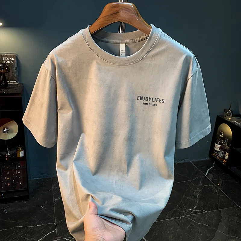 2025 New Summer Thin Short Sleeve T-shirt Men's Retro Fashion Casual Trendy Brand Round Neck Large Loose Tops
2025 New Summer Thin Short Sleeve T-shirt Men's Retro Fashion Casual Trendy Brand Round Neck Large Loose Tops