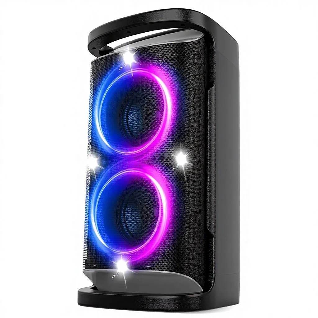 Portable Speaker With 160W Peak Power And Powerful Heavy Bass Wireless Boombox Subwoofer, 15 Hours Long Battery Life
Portable Speaker With 160W Peak Power And Powerful Heavy Bass Wireless Boombox Subwoofer, 15 Hours Long Battery Life