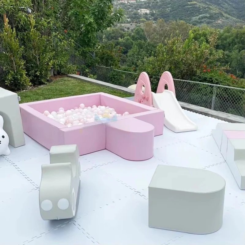 Custom size outdoor party fish ball ocean soft game equipment pink ball pit pool
Custom size outdoor party fish ball ocean soft game equipment pink ball pit pool