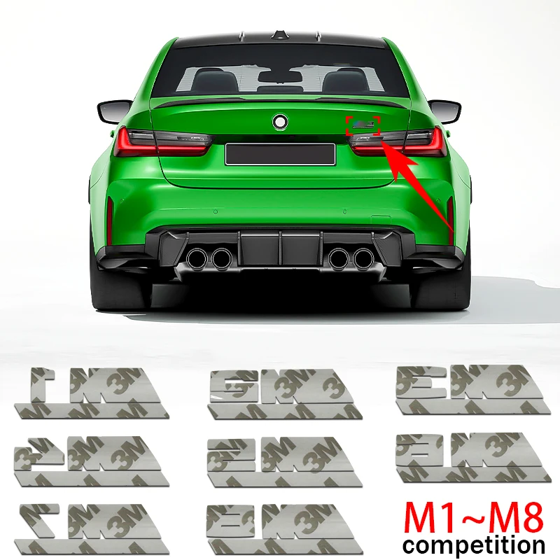 Car Sticker Rear Trunk Emblem Badge Logo For BMW M1 M2 M3 M4 M5 M6 E46 E60 E64 F10 E90 E92 E93 F80 F82 F87 F20 F30 F06 F12 F13
Car Sticker Rear Trunk Emblem Badge Logo For BMW M1 M2 M3 M4 M5 M6 E46 E60 E64 F10 E90 E92 E93 F80 F82 F87 F20 F30 F06 F12 F13