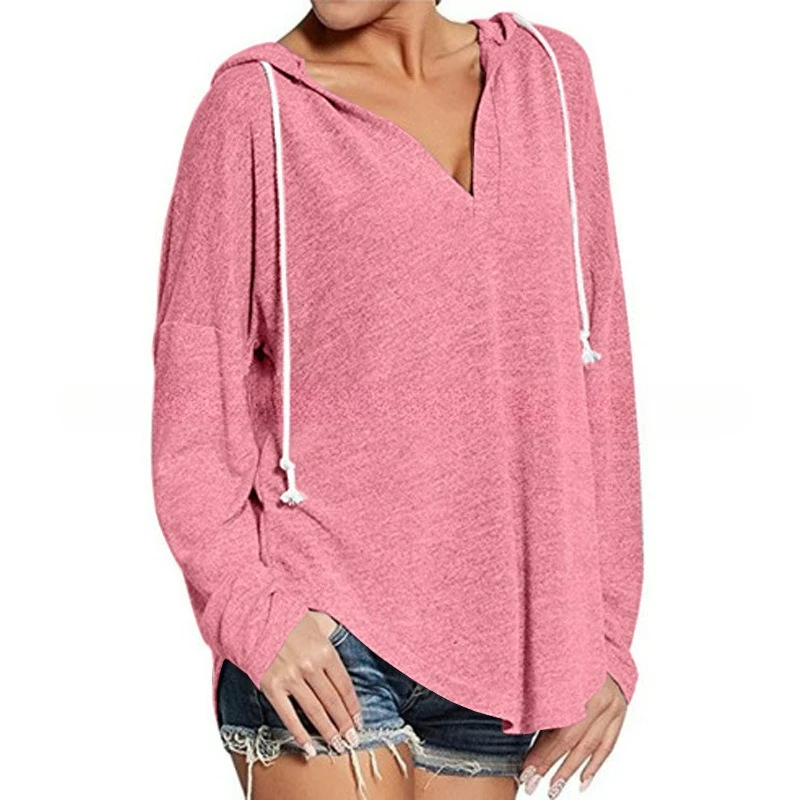 2025 Plus Size Women's Hoodie V-neck Hooded Long Sleeved Fitness Top
2025 Plus Size Women's Hoodie V-neck Hooded Long Sleeved Fitness Top