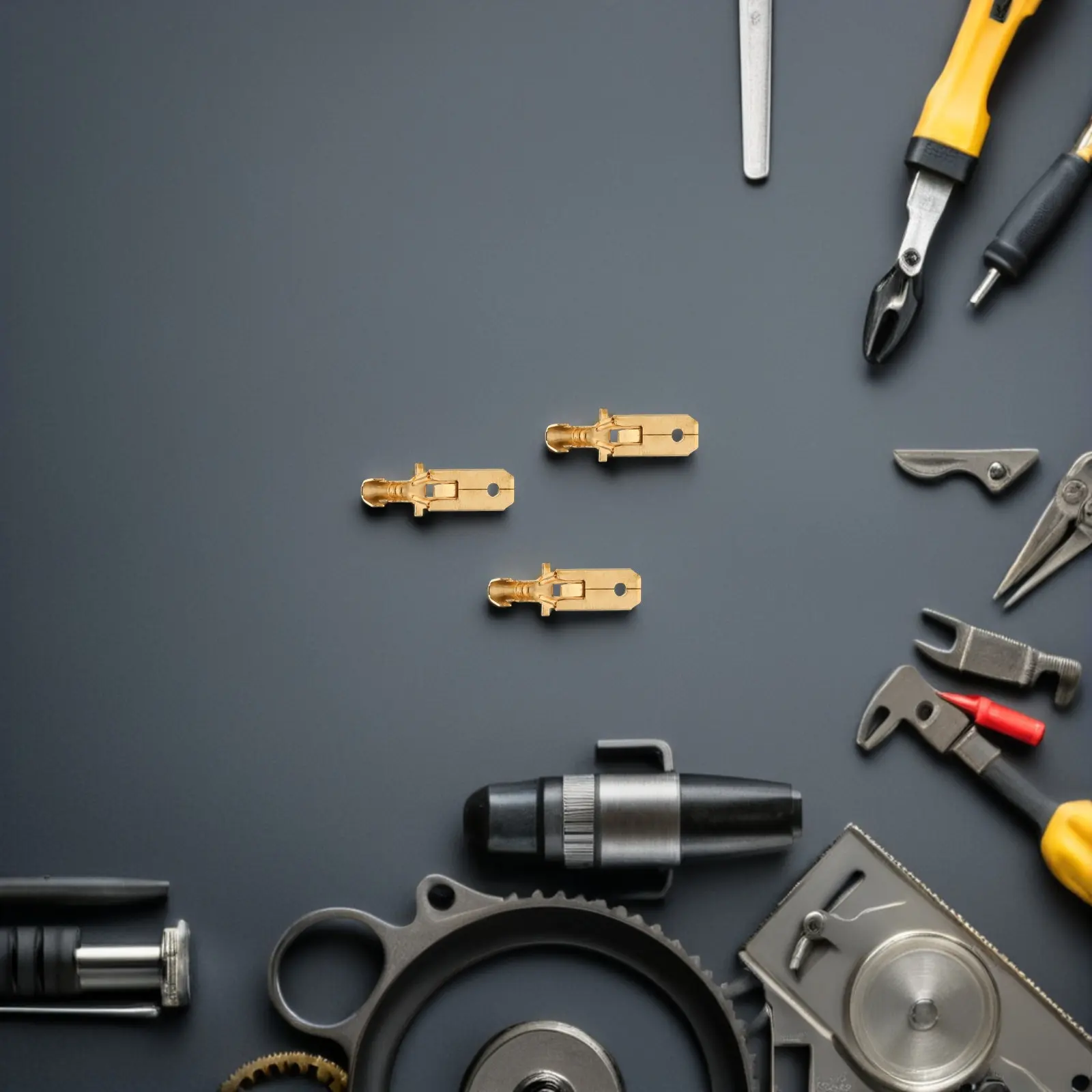 200pcs Male Spade Connector 6.3Mm Copper Speaker Wire Terminals Quick Disconnect Crimp Automotive Electrical Connectors For Car
200pcs Male Spade Connector 6.3Mm Copper Speaker Wire Terminals Quick Disconnect Crimp Automotive Electrical Connectors For Car