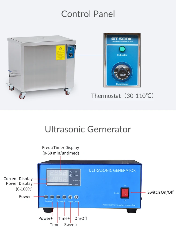 ST53 53L 900W Industrial Ultrasonic Cleaners for Machinery Engines Ultrasonic Cleaner for Spare Parts
ST53 53L 900W Industrial Ultrasonic Cleaners for Machinery Engines Ultrasonic Cleaner for Spare Parts