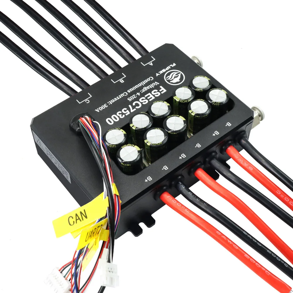 Flipsky FSESC 75300 350A 20S VESC Электрический регулятор скорости ESC с водяным охлаждением для E-Foil Fighting Robot Support Hall
Flipsky FSESC 75300 350A 20S VESC Электрический регулятор скорости ESC с водяным охлаждением для E-Foil Fighting Robot Support Hall