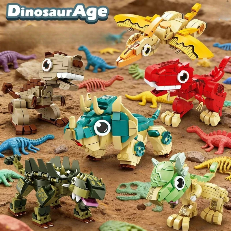 Набор детских конструкторов-динозавров: Птерозавр, Трицератопс, Велоцираптор – Игрушка-подарок для любителей динозавров
Набор детских конструкторов-динозавров: Птерозавр, Трицератопс, Велоцираптор – Игрушка-подарок для любителей динозавров