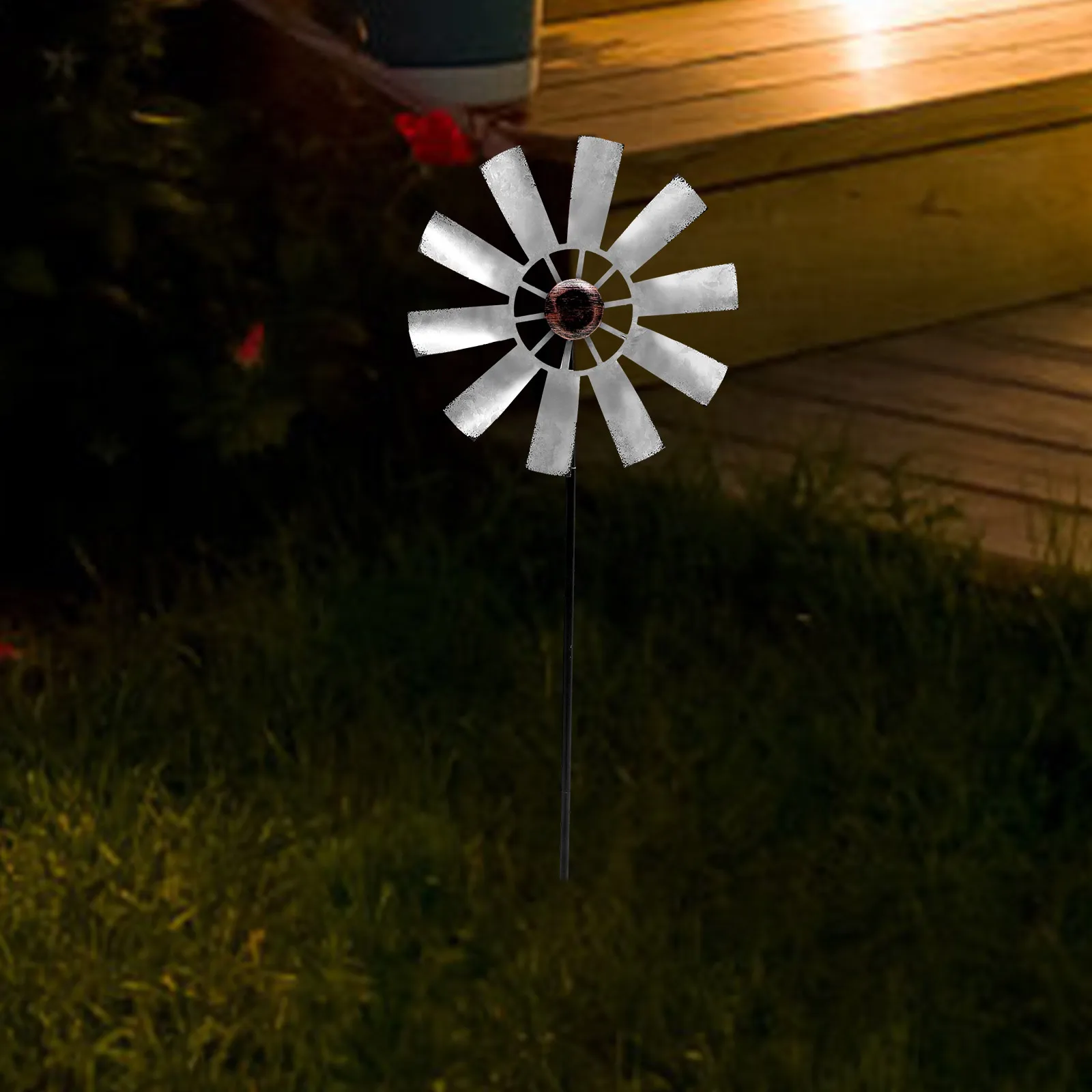 Metal Windmill Ornaments Garden Decoration Windmills for Yard Outdoor Spinners Large Pieces Rotatable Lawn Accents
Metal Windmill Ornaments Garden Decoration Windmills for Yard Outdoor Spinners Large Pieces Rotatable Lawn Accents