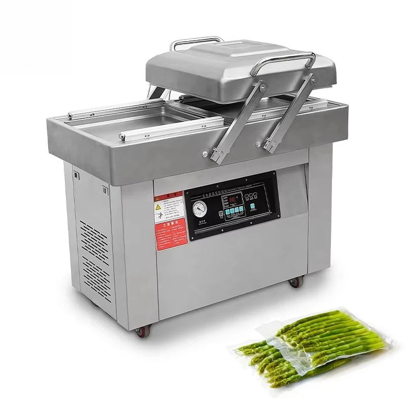 DZ400 DZ500 DZ600 Cheap Price Sachet Liquid Tea Coffee Spice Large Double Chambers Vacuum Packaging Machine for Plastics Packing
DZ400 DZ500 DZ600 Cheap Price Sachet Liquid Tea Coffee Spice Large Double Chambers Vacuum Packaging Machine for Plastics Packing