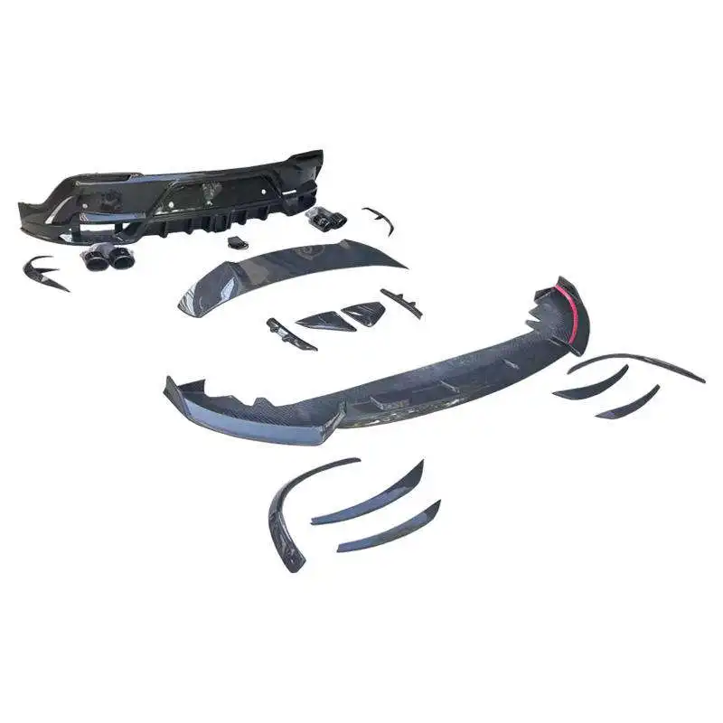 2020-2022 Suitable for Mercedes-Benz gle modified MS Carbon fiber enveloping kit front and rear lip tail top wing
2020-2022 Suitable for Mercedes-Benz gle modified MS Carbon fiber enveloping kit front and rear lip tail top wing