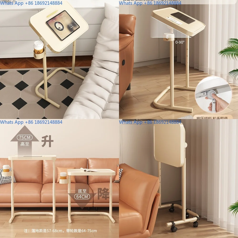 Side table for living room minimalist square coffee table movable lift top side simple small table storage rack
Side table for living room minimalist square coffee table movable lift top side simple small table storage rack