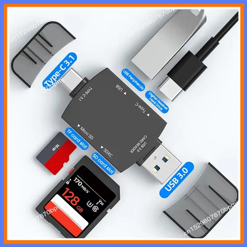 Высокоскоростное устройство для чтения карт BAAE Plug and Play, двойное чтение карт для компьютера, автомобильного телефона, четыре порта, подсветка, золото
Высокоскоростное устройство для чтения карт BAAE Plug and Play, двойное чтение карт для компьютера, автомобильного телефона, четыре порта, подсветка, золото