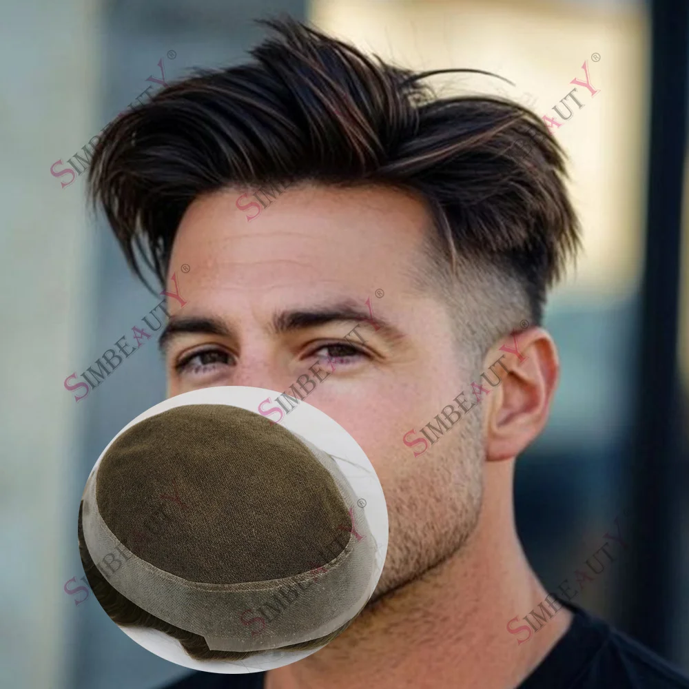 Мужской дышащий парик из Австралии: темно-русые с седыми прядями, швейцарское кружево и незаметная полиуретановая основа, натуральные системы Natural Frontline
Мужской дышащий парик из Австралии: темно-русые с седыми прядями, швейцарское кружево и незаметная полиуретановая основа, натуральные системы Natural Frontline