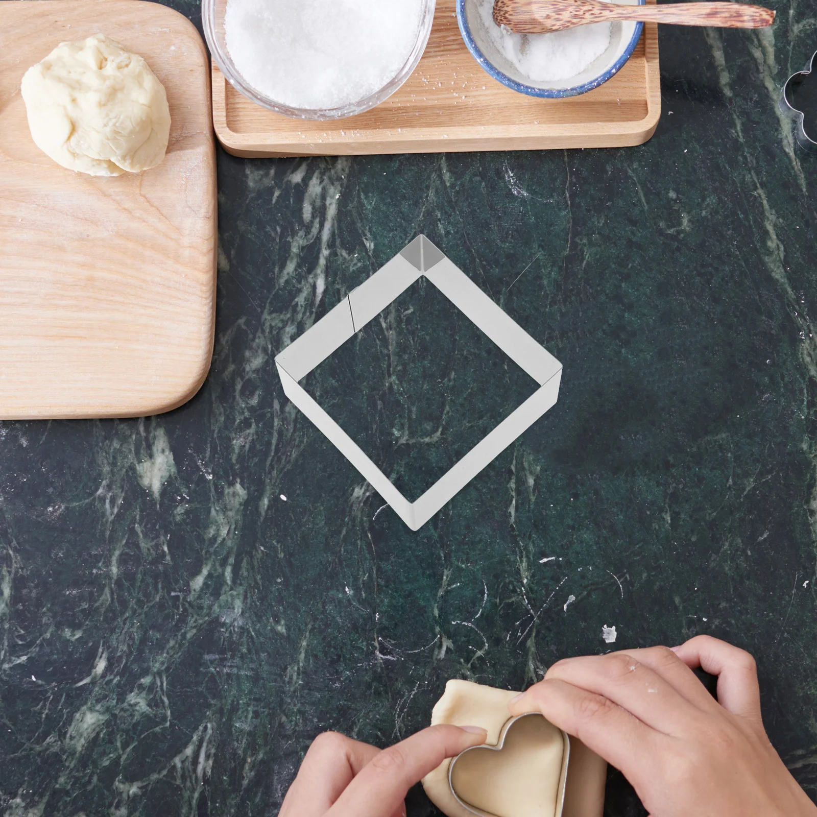 Stainless Steel Square Cake Ring Mold for Mousse Tiramisu Baking DIY Pastry Non-Stick Easy Clean Baking Supply
Stainless Steel Square Cake Ring Mold for Mousse Tiramisu Baking DIY Pastry Non-Stick Easy Clean Baking Supply