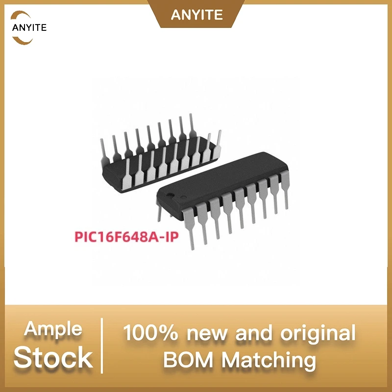 10 шт./лот, новый PIC16F648A-IP PIC16F648A DIP-18
10 шт./лот, новый PIC16F648A-IP PIC16F648A DIP-18