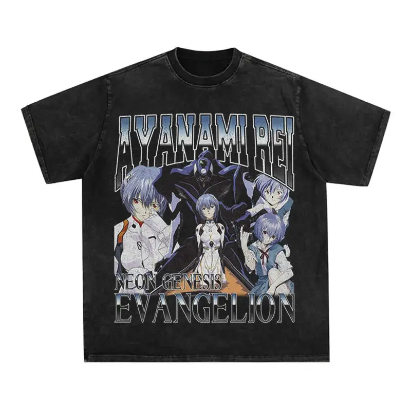 Aya Poli Eva Short-sleeved Explosive T-shirt 100% Pure Cotton Summer Trend Casual Versatile Top Men's and Women's Streetwear
Aya Poli Eva Short-sleeved Explosive T-shirt 100% Pure Cotton Summer Trend Casual Versatile Top Men's and Women's Streetwear