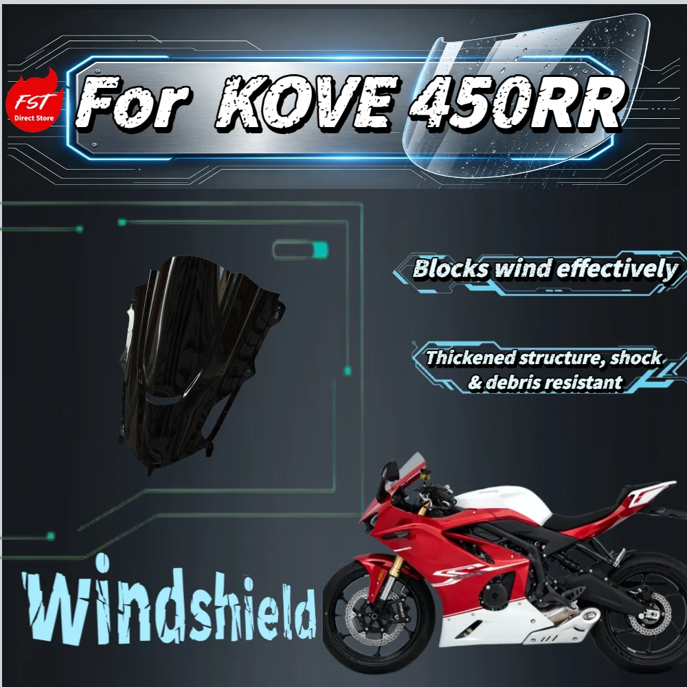 For KOVE 450RR Track Racing Windscreen Fixed Wind Wing Integrated Lower Lip Fairing Lossless Aerodynamic Wind Deflector
For KOVE 450RR Track Racing Windscreen Fixed Wind Wing Integrated Lower Lip Fairing Lossless Aerodynamic Wind Deflector