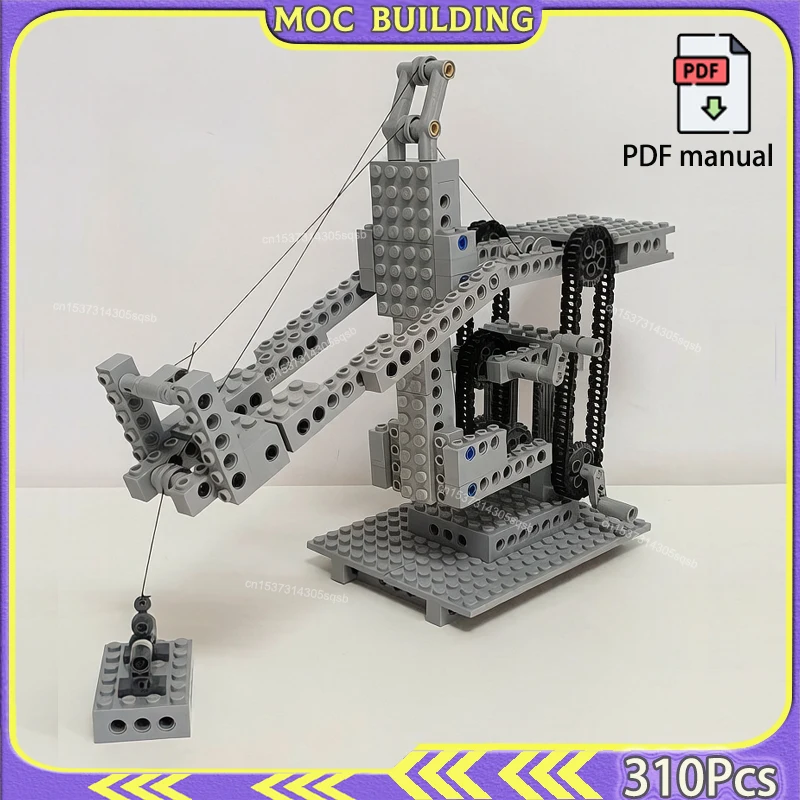 Functional Tensegrity Crane Model Technology Practice MOC Building Blocks Model DIY Assembly Brick Toys for Boys Girls
Functional Tensegrity Crane Model Technology Practice MOC Building Blocks Model DIY Assembly Brick Toys for Boys Girls
