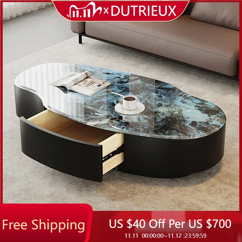 Design Luxury Coffee Table Nordic Trendy Quality Storage Decoration Salon Side Tables Beauty Simple Couchtisch Trendy Furniture
Design Luxury Coffee Table Nordic Trendy Quality Storage Decoration Salon Side Tables Beauty Simple Couchtisch Trendy Furniture