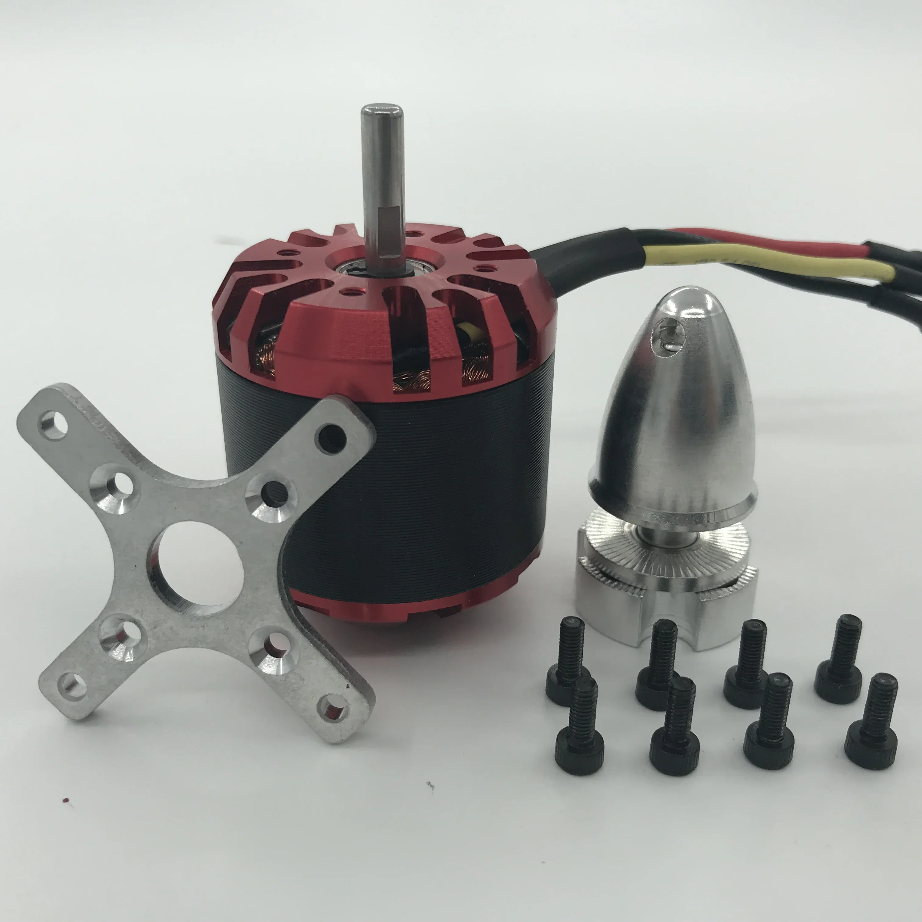 EMP N4240/07 850KV 3-7S 800W Brushless motor 45A esc for RC fixwing airplane
EMP N4240/07 850KV 3-7S 800W Brushless motor 45A esc for RC fixwing airplane