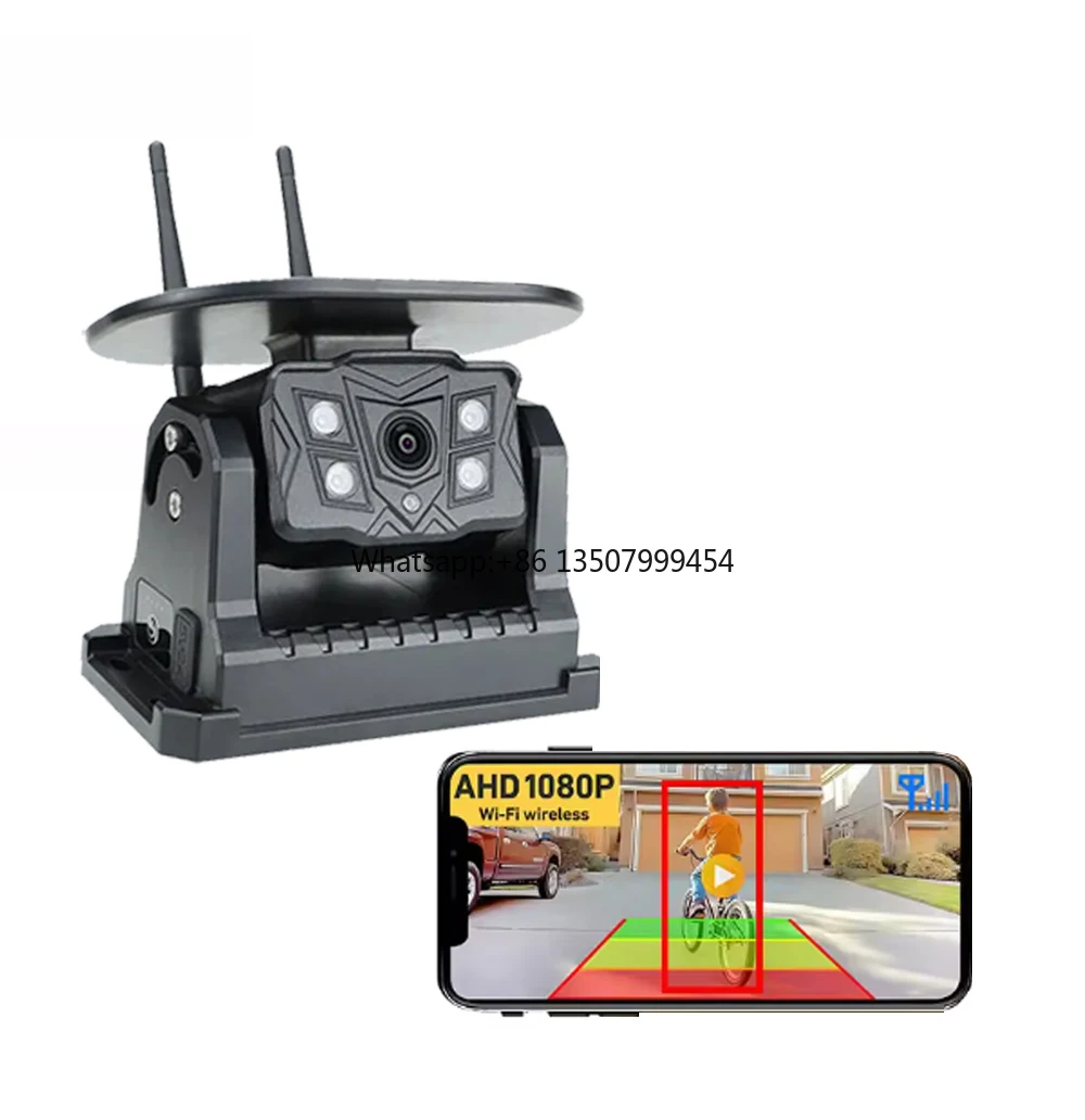 WiFi HD Solar Car Camera 100M Magnetic Base Wireless AI Blind Spot Alarm Backup for Bus Van Truck RV Front Rear View
WiFi HD Solar Car Camera 100M Magnetic Base Wireless AI Blind Spot Alarm Backup for Bus Van Truck RV Front Rear View