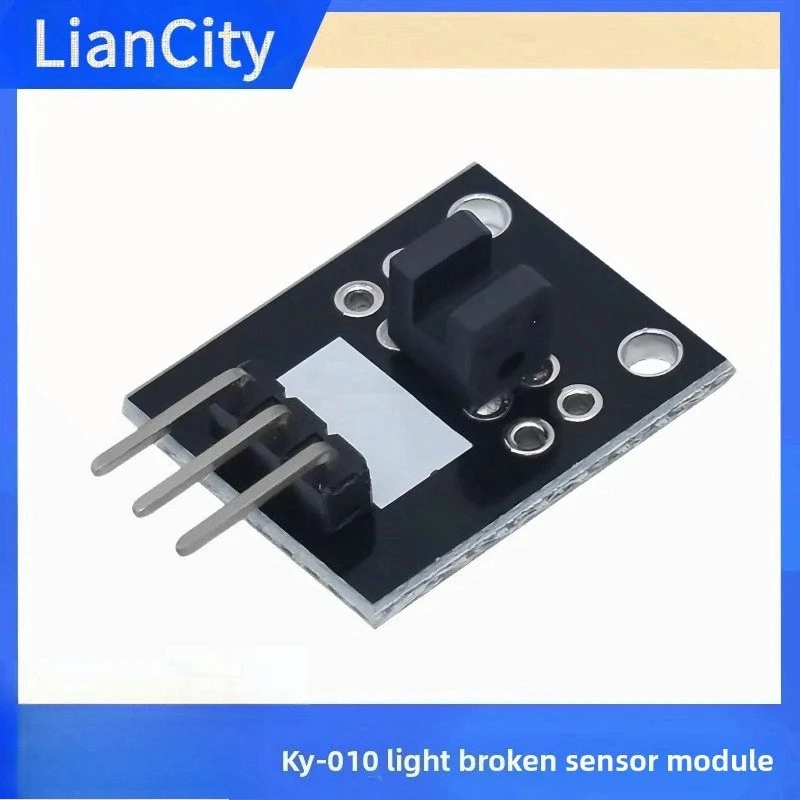 KY-010 Optical Break Sensor Module, Compatible with Arduino, 37 in 1 Sensor Kit Accessory
KY-010 Optical Break Sensor Module, Compatible with Arduino, 37 in 1 Sensor Kit Accessory