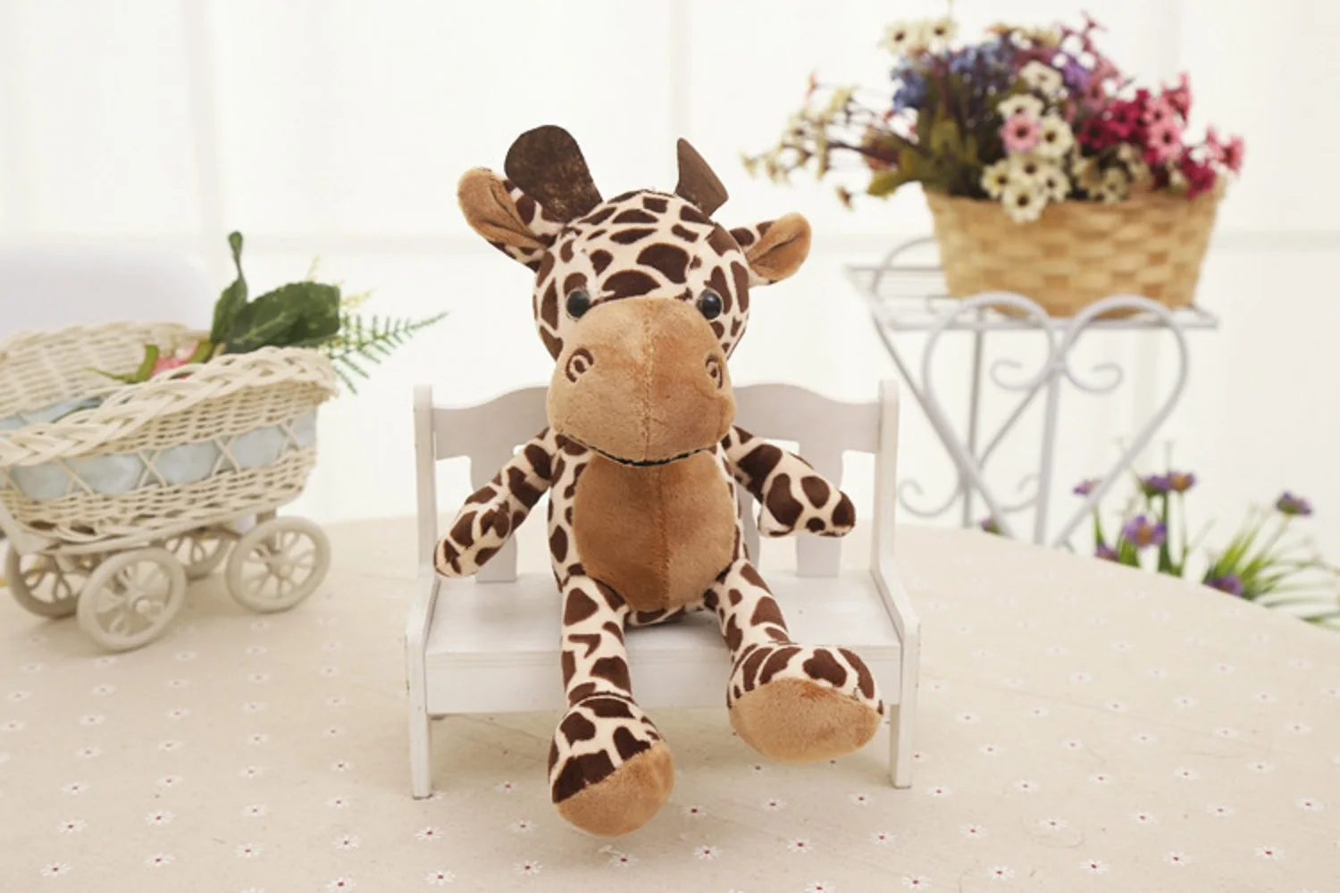 small cute plush giraffe toy new cartoon giraffe doll gift about 18cm 1470
small cute plush giraffe toy new cartoon giraffe doll gift about 18cm 1470