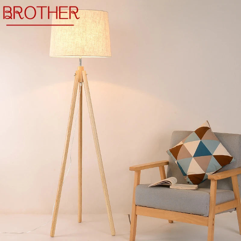 BROTHER Nordic Floor Lamp Modern Art Family Iiving Room Bedroom Beside The Sofa Creativity LED Decorative Standing Light
BROTHER Nordic Floor Lamp Modern Art Family Iiving Room Bedroom Beside The Sofa Creativity LED Decorative Standing Light