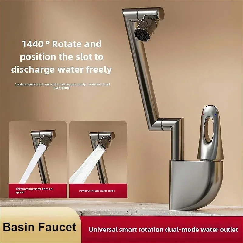 2 Modes Nozzle WashBasin Faucets Bathroom Hot and Cold Mixer Tap Universal Rotation Copper Toilet Countertop Faucet G1/2
2 Modes Nozzle WashBasin Faucets Bathroom Hot and Cold Mixer Tap Universal Rotation Copper Toilet Countertop Faucet G1/2