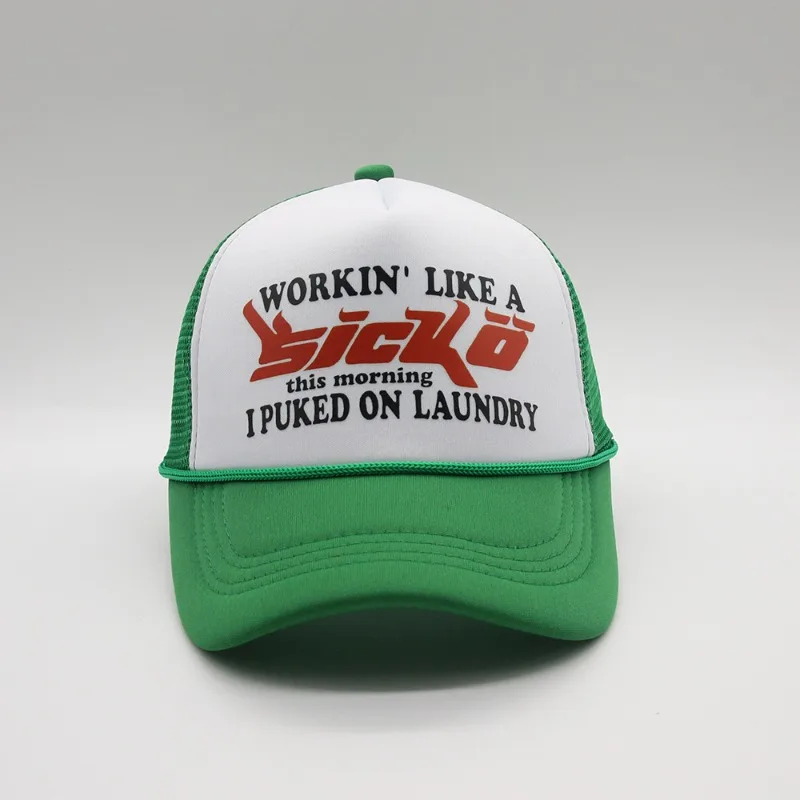 IAN CONNOR SICKO Truck Hat New Mesh Hat Truck Driver Hat Breathable Sunshade Duck Billed Hat Couple Outdoor Sports Hat
IAN CONNOR SICKO Truck Hat New Mesh Hat Truck Driver Hat Breathable Sunshade Duck Billed Hat Couple Outdoor Sports Hat