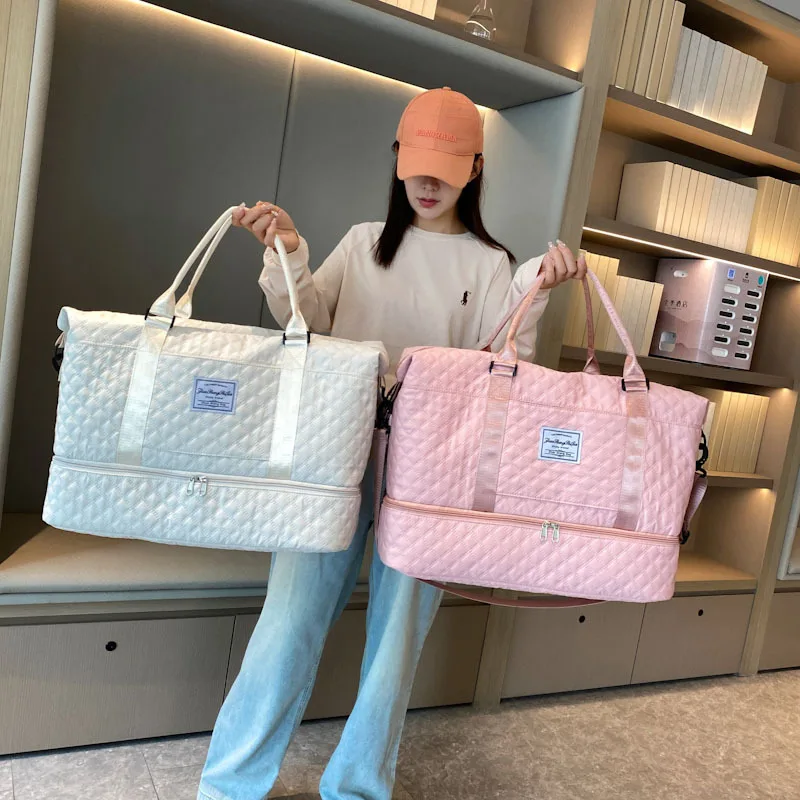 Fashion travel wet and dry separation sports tote bag gym bag large capacity shoe compartment travel bag
Fashion travel wet and dry separation sports tote bag gym bag large capacity shoe compartment travel bag