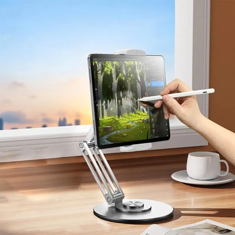 31BA Portable Tablet Stand Foldable Support Base Notebook Stand Bracket 360 Degree Rotatable Tablet Computer Cooling Bracket
31BA Portable Tablet Stand Foldable Support Base Notebook Stand Bracket 360 Degree Rotatable Tablet Computer Cooling Bracket