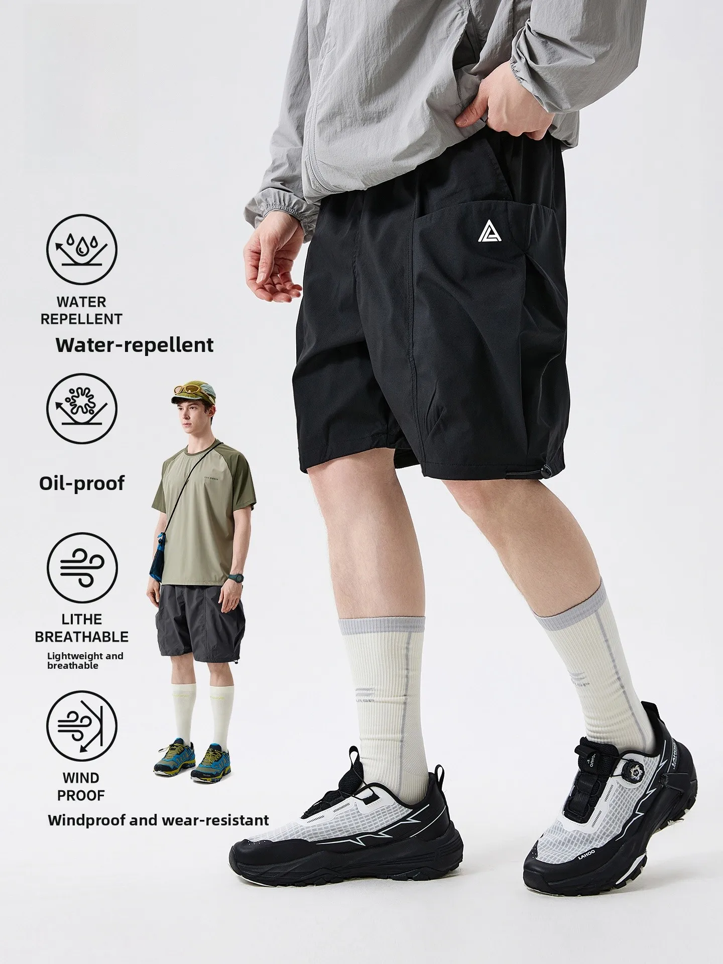 LAZY DAY Outdoor Three-Proof Quick-Drying Workwear Shorts Men's Summer Cool Feeling Loose Casual Sports Function Five-Quarter...
LAZY DAY Outdoor Three-Proof Quick-Drying Workwear Shorts Men's Summer Cool Feeling Loose Casual Sports Function Five-Quarter...