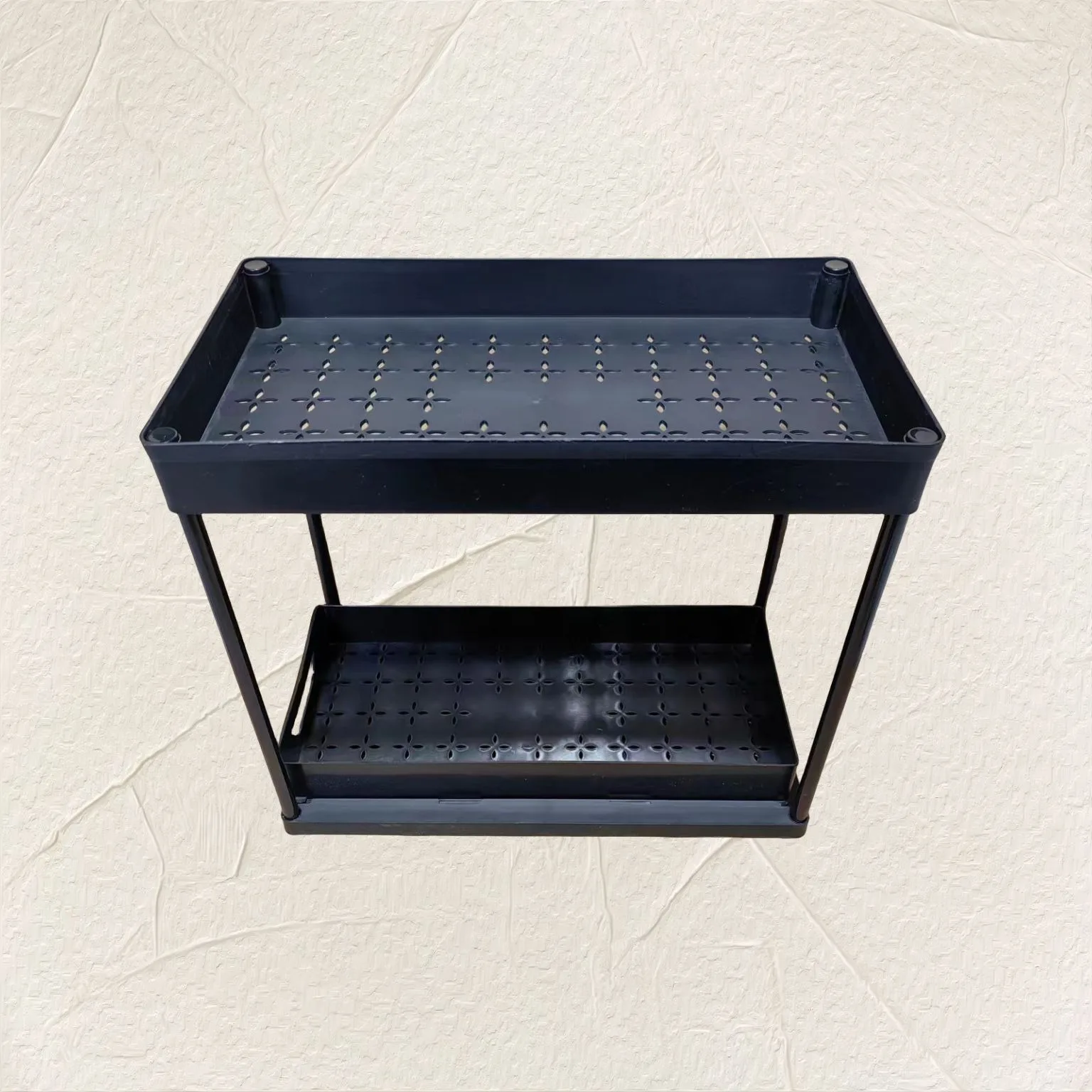 2Tier Multi-function Kitchen Sink Organizer,Sliding Cabinet Basket with Hooks Hanging Cup-New Bathroom Kitchen Space-Saving Rack
2Tier Multi-function Kitchen Sink Organizer,Sliding Cabinet Basket with Hooks Hanging Cup-New Bathroom Kitchen Space-Saving Rack