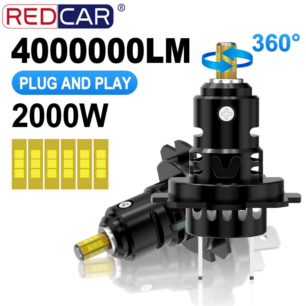 2000W H7 LED Car Headlight Bulb Canbus Mini h7 Canbus 400000LM 360° LED Car Headlamp Auto Diode Turbo LED Wireless with Fan 12V
2000W H7 LED Car Headlight Bulb Canbus Mini h7 Canbus 400000LM 360° LED Car Headlamp Auto Diode Turbo LED Wireless with Fan 12V