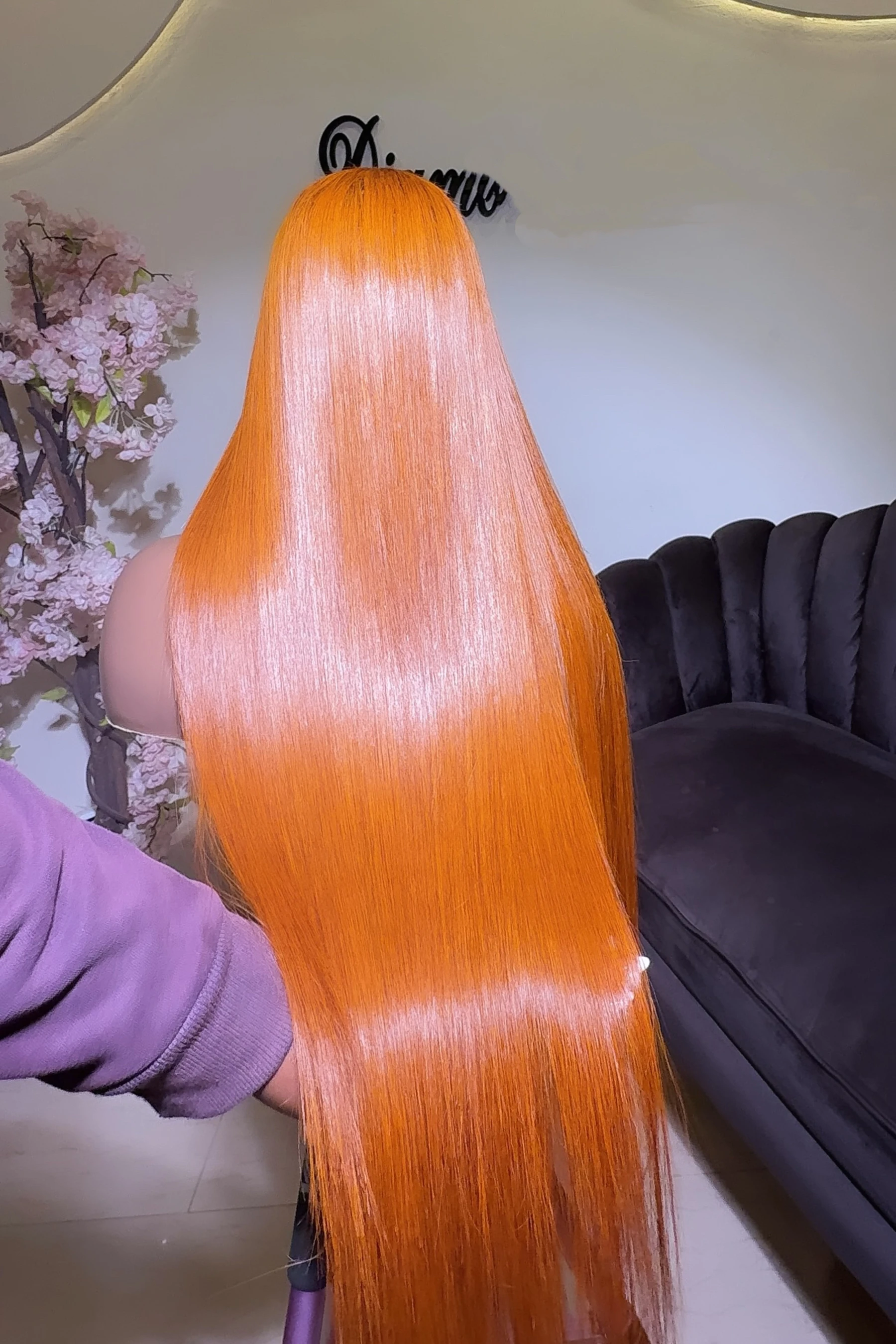 Long Silky Straight 13X4X1 HD Full Lace Frontal Synthetic Long Wig For Women Ginger Honey Blonde Orange Color Prepluck Cosplay
Long Silky Straight 13X4X1 HD Full Lace Frontal Synthetic Long Wig For Women Ginger Honey Blonde Orange Color Prepluck Cosplay